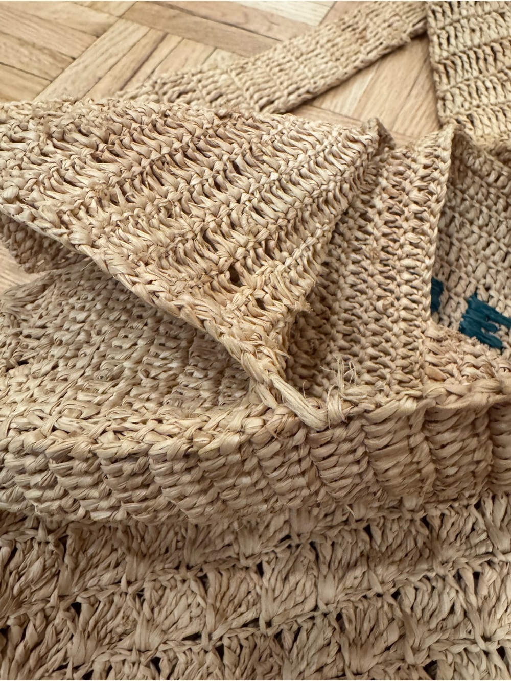 Isabel Marant Natural Beige Crochet Shoulder Tote - Picture 3 of 4